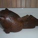Fish Heavy Wooden Carved Figurine
