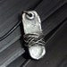 Very Rustic Multi Wire Wrapped Industrial Fine Silver Necklace For Men or Women