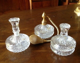 French Vintage vanity set