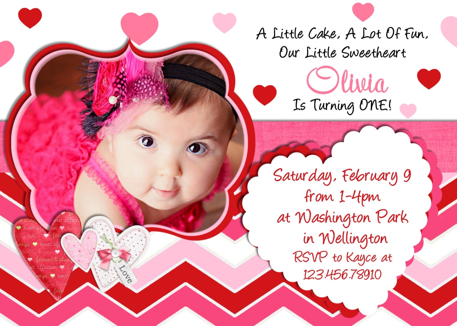 Birthday Invitation Card Design 4