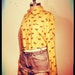 Vintage HORSE PRINT Blouse // Equestrian Theme