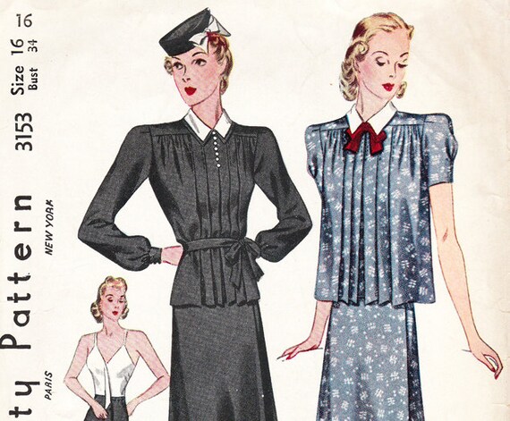 1930s maternity clothes