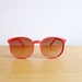Vintage 80's Sunglasses Peach Smoothie