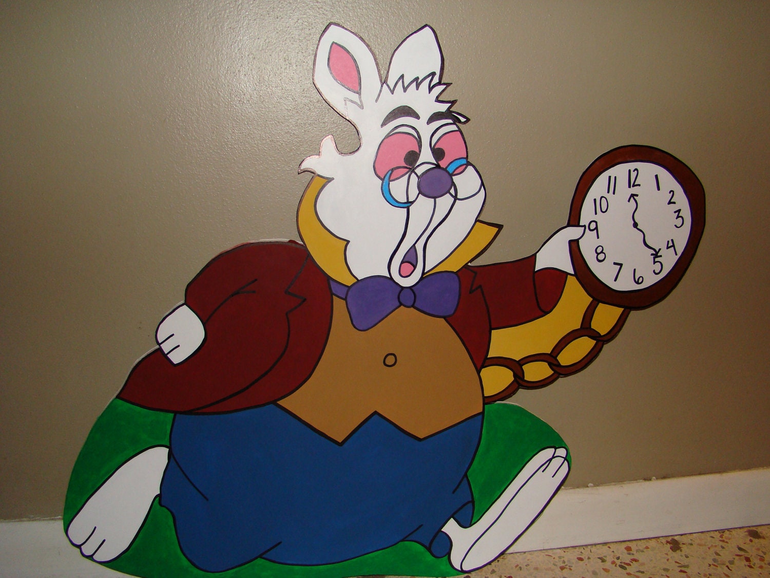 White Rabbit Alice in Wonderland Mad Hatter Tea Party