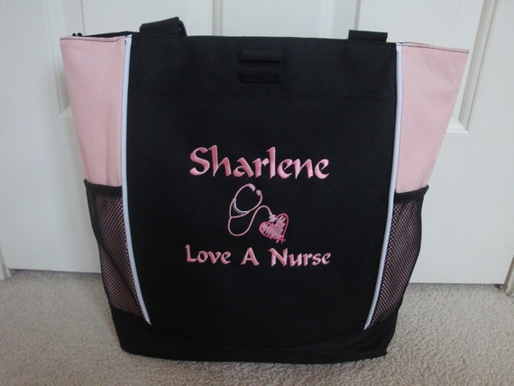 Tote Bag Personalized Nurse Student LPN RN BSN Love a Nurse ...