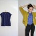 Shirt // blue / grey // random stripes