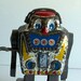 Tin Robot Wind-Up, 1980s Vintage