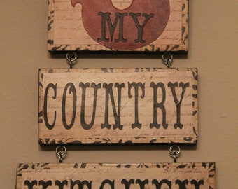 Rooster Decor....Country Kitchen Sign...Kitchen Decor..Home Decor..Country Kitchen..READY TO SHIP