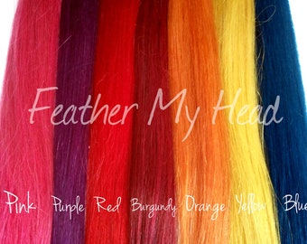 10 Piece, 20" 100% Real Human Hair Extensions Keratin I Stick