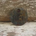 Brass Tag Number 356 Vintage Token Coal Mining Pit Checks Industrial Tool