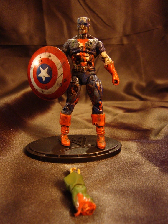 zombie captain america toy