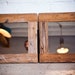 Custom Listing for Susan - Three Georgia Railway Series - Boxcar Pine Mini Mirrors - Butt-Joint Corners