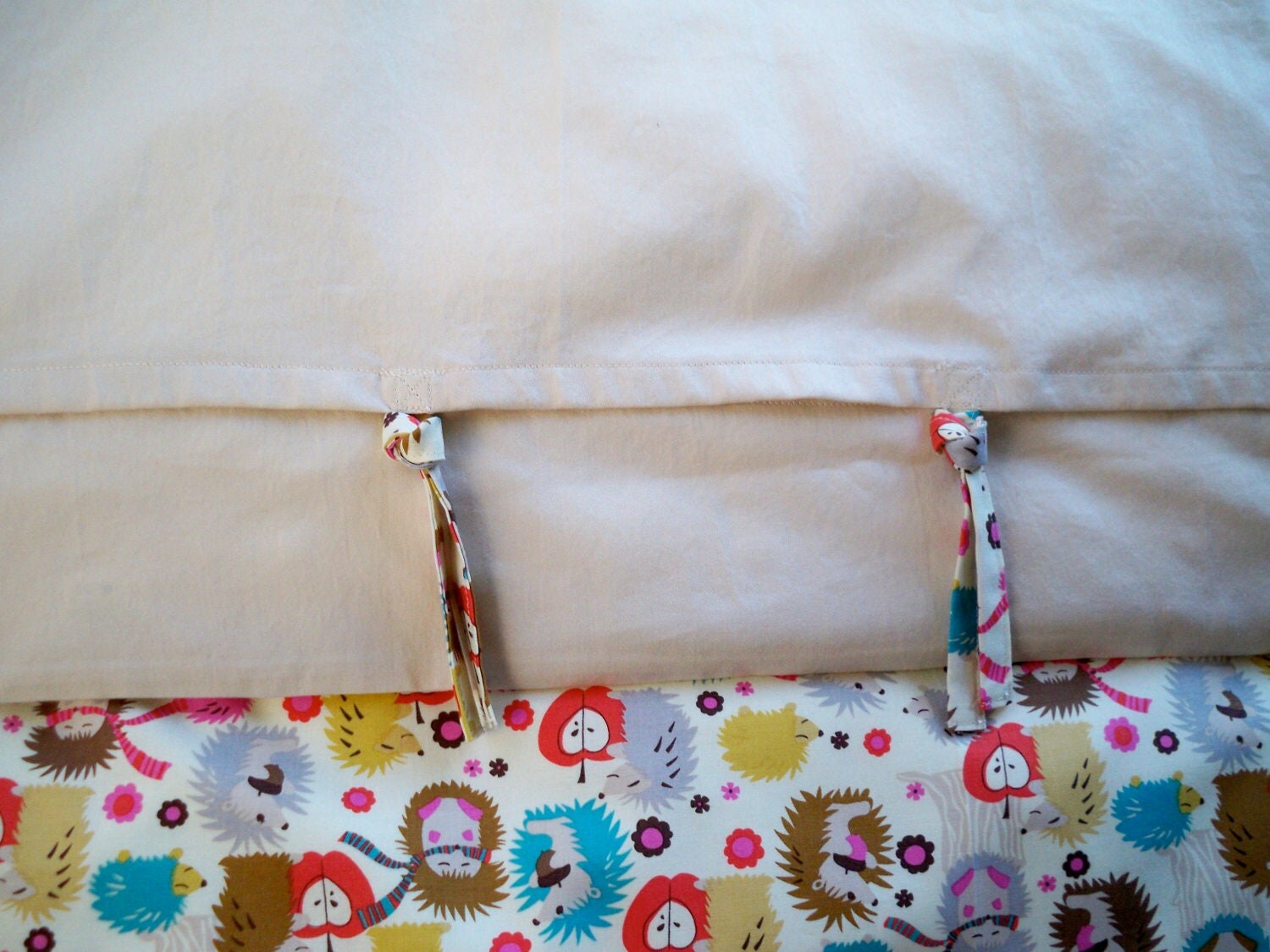 Toddler Duvet Cover Hedgehog Bedding Choose Your Size And