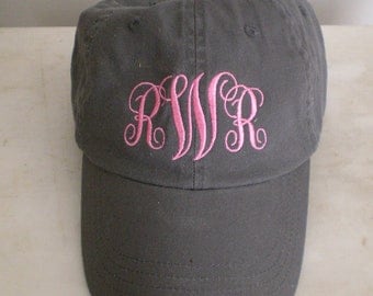 Monogram Baseball Hat