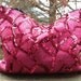 SALE/LAST ONE - Puzzled Pink Sequin Statement Clutch