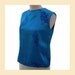 Vintage 1960s top in blue satin with floral embroidered detail, shell top, evening top, UK size 10 to 12