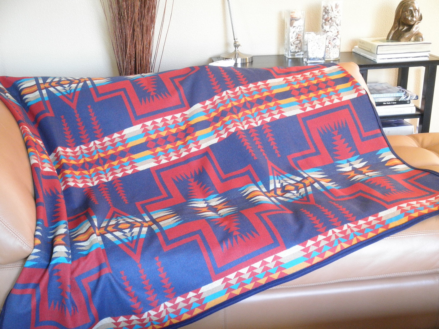 Pendleton blanket Native American reversible Navajo