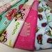 Cloth Napkins, Lunchbox Napkins, 10 Girls Animal Napkins, Back To School