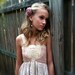 Boho Tea Stain Camisole Dress/Frock Top Shabby Sweet Lacey Lace