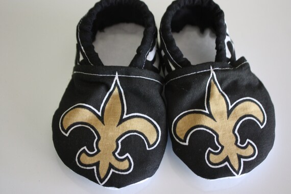 Items similar to New Orleans saints booties on Etsy