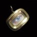 Reserved For Diane-Do Not Buy-Lover's Eye in 9K Rose Gold Tiny Victorian Locket Pendant Brooch