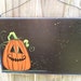 Personalized Jack O' Lantern Sign Halloween Decor