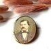 RESERVED for Mike . Antique french vintage brooch pin , miniature, GOLD 18 K .1900s.Jewelry .Christmas gift.
