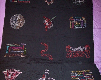 Inspired Twilight Saga, CUSTOM, Lap Quilt