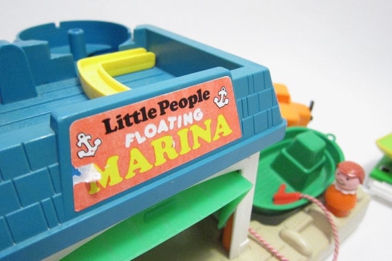 Fisher Price Little People Floating Marina Vintage by ThePantages