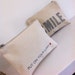 Put On Your Lippy & SMILE - Letterpress Printed Make-up Bag
