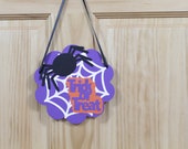 Halloween Spider Trick or Treat Door Sign Il_170x135