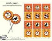 Halloween Cupcake Toppers - Instant Download Il_170x135