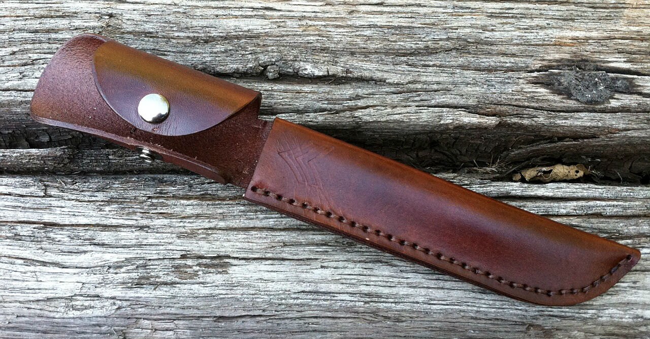 KABAR Handcrafted leather knife sheath