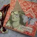 SALE - OOAK Smash Book - "Art T'Art" - upcycled journal, photo album, blank book