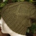 100% Extra merino wool green warm,thick beanie hat for men or women
