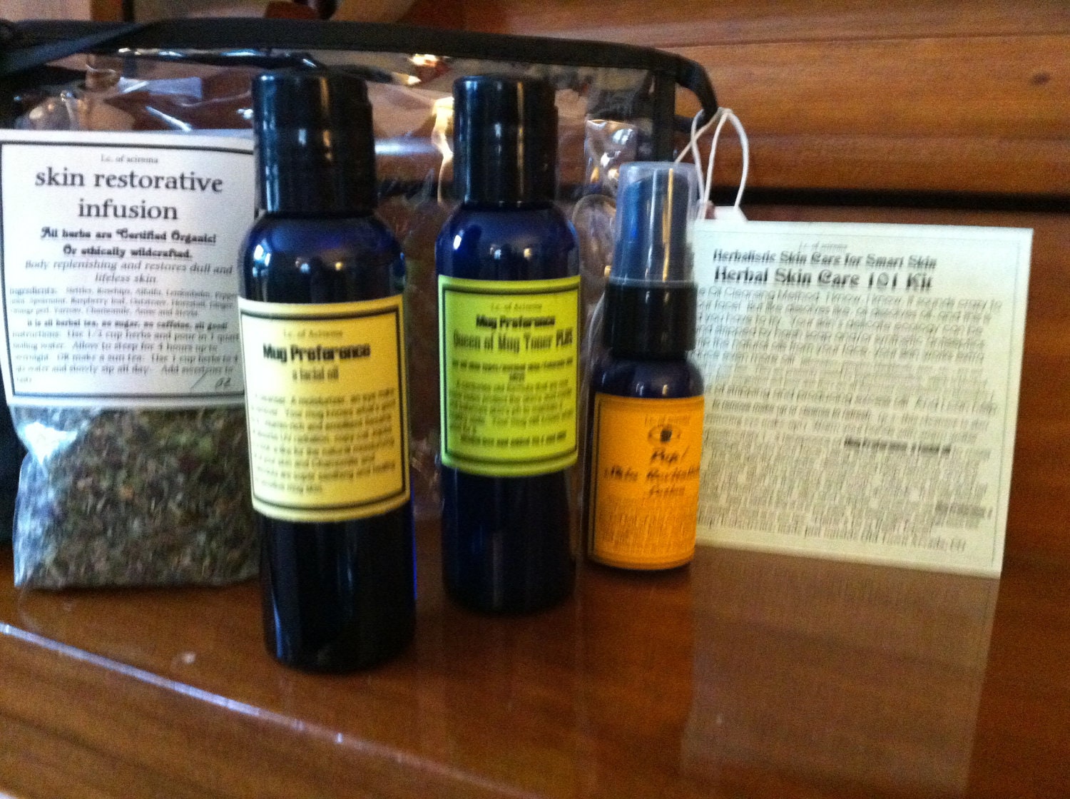 Herbal Skin Care 101 Kit Oil Cleansing