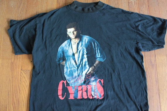vintage early 90's Billy Ray Cyrus Tour t shirt by RecordKitty