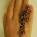 Statement Ring-Antique bronze Swirlz