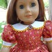 18" Doll Clothes 1930s--1940's Style School or Party Dress Fits American Girl Molly, Emily, Kit, Ruthie