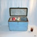 Vintage Metal Cooler Home Decor Box