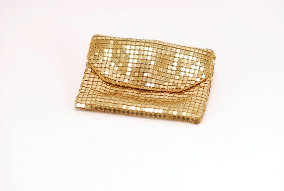 Vintage Gold Mesh Coin Purse by AMagnificentMess on Etsy