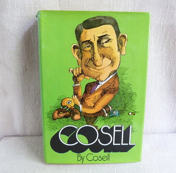 Howard Cosell Autographed Autobiography - 1st Edition 1973 Hardcover with Dust Jacket