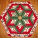Christmas Tree Skirt Quilt, Puppy Christmas 100