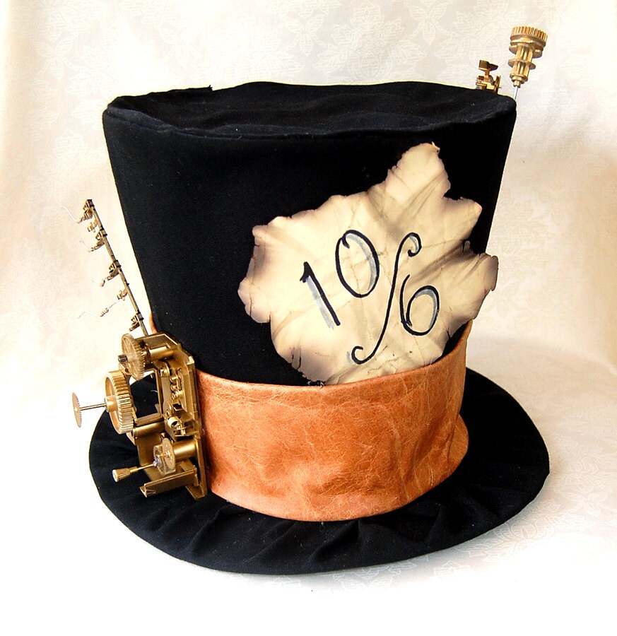 Full Sized Top Hat Steam Punk Mad Hatter Cosplay Costume