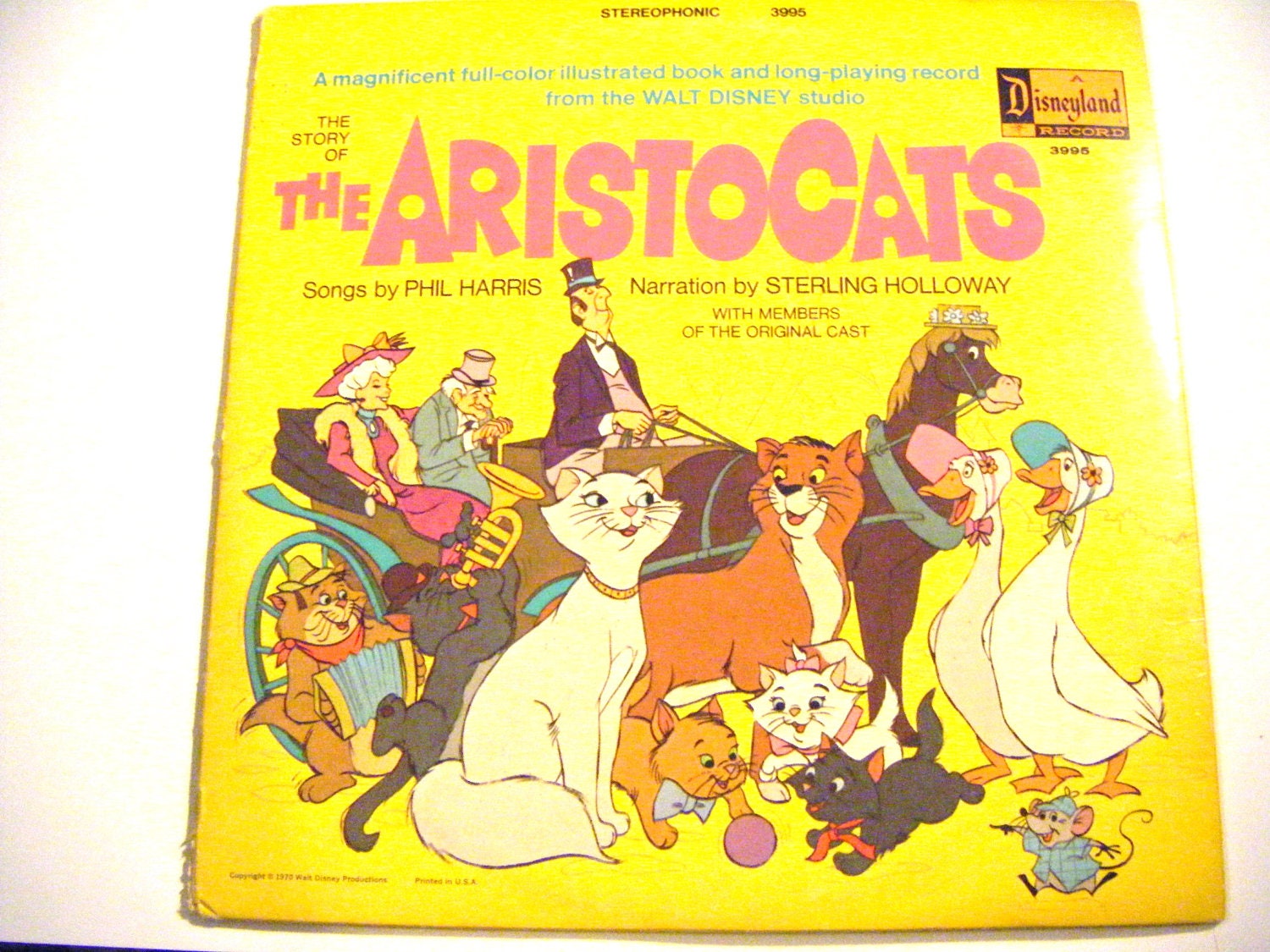 1970 The Story of The Aristocats from the Walt Disney by parkledge