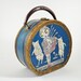 Vintage Toy Suitcase / Child's Suitcase / Tom the Piper's Son Suitcase / Blue Toy Suitcase TREASURY ITEM