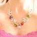 Reserved for Kim: Mice and Fruit Necklace