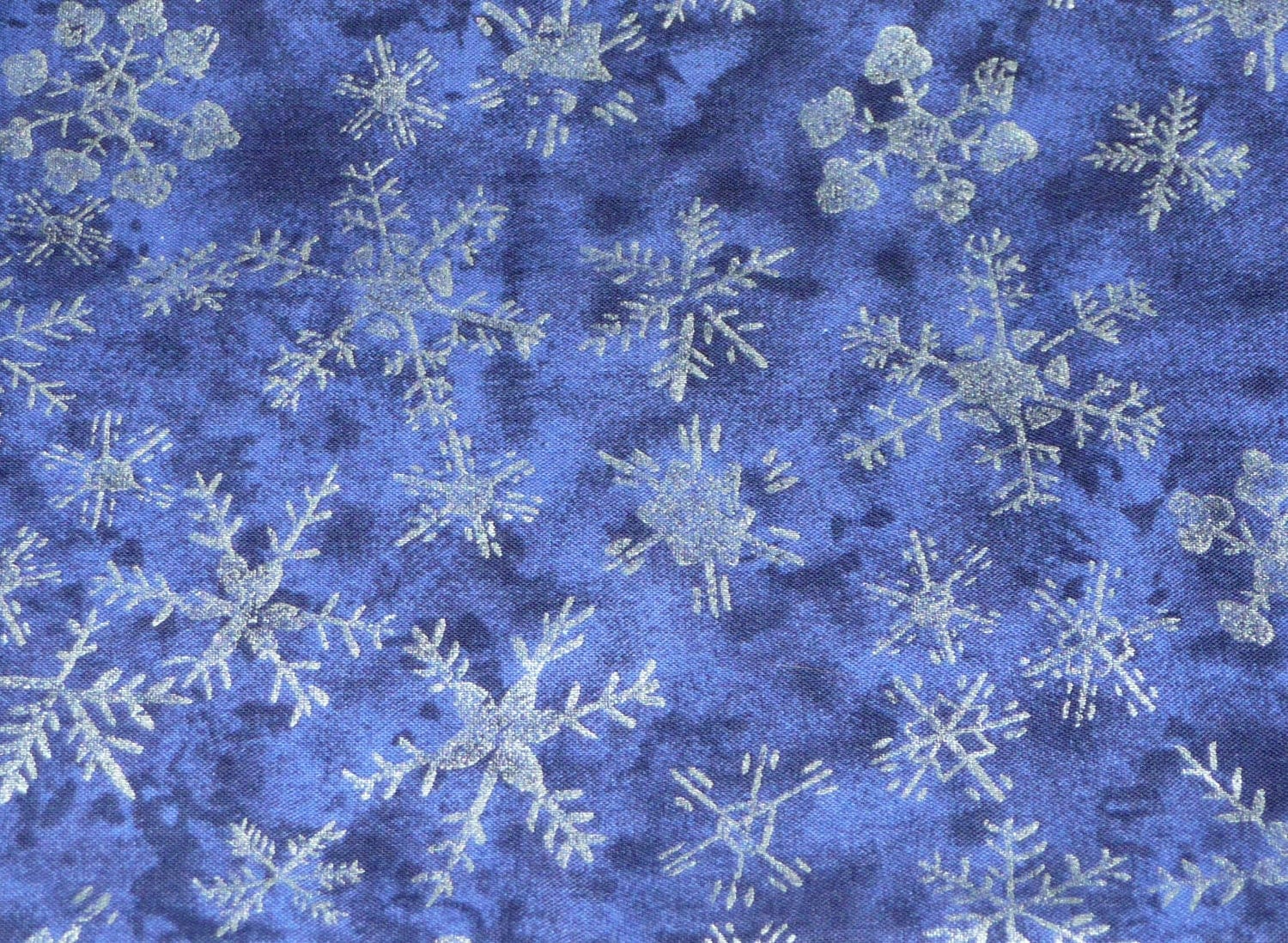 snowflake jersey fabric