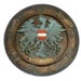 Vintage Wooden Carved Austria Plaque