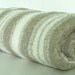 Linen towel with stripes Linen bath sheet Sauna linen towel Bath linen towel Rough linen towel Eco friendly